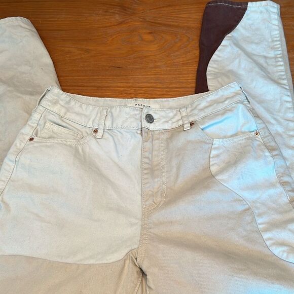 PacSun Jeans Color block MomโJeanโ27 - Picture 3 of 12